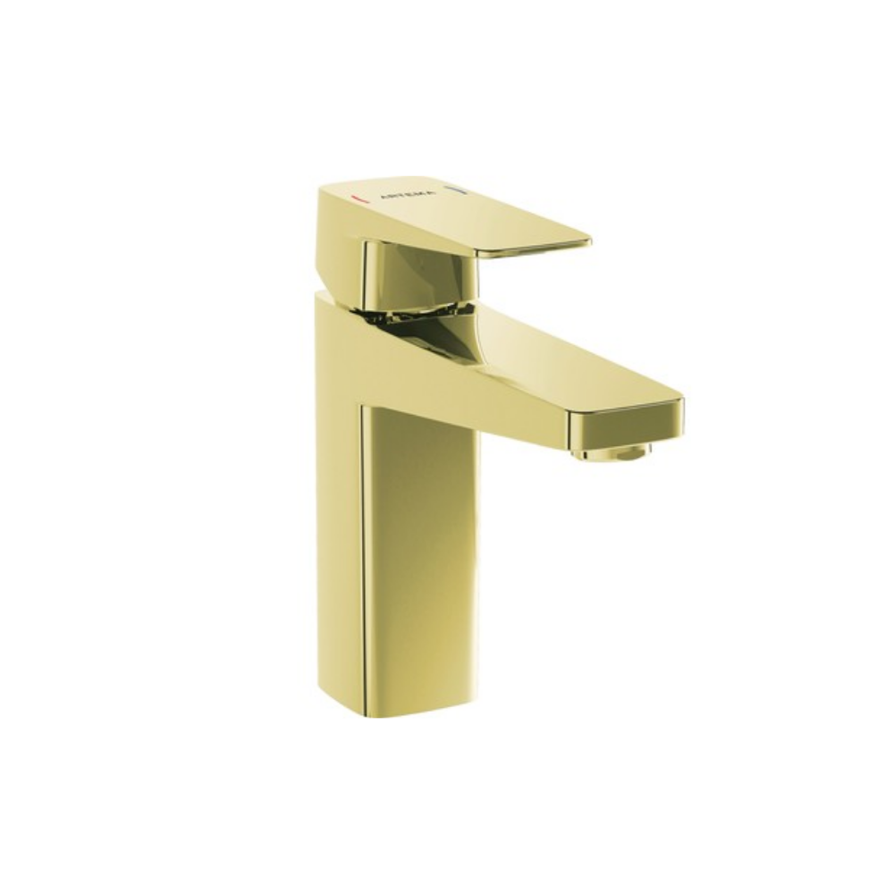 ROOT SQUARE YÜKSEK LAVABO BATARYASI ALTIN
