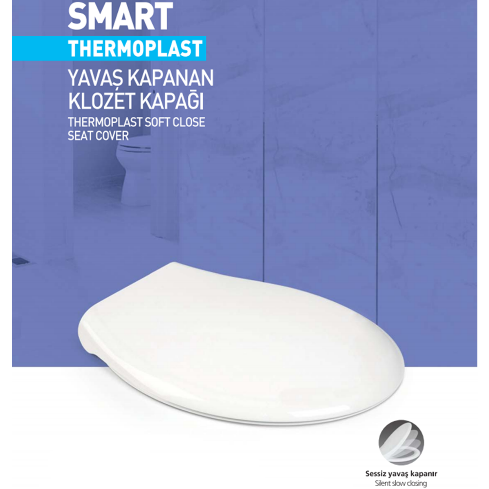 KLOZET KAPAĞI SOFT SMART (10) ( NKP )